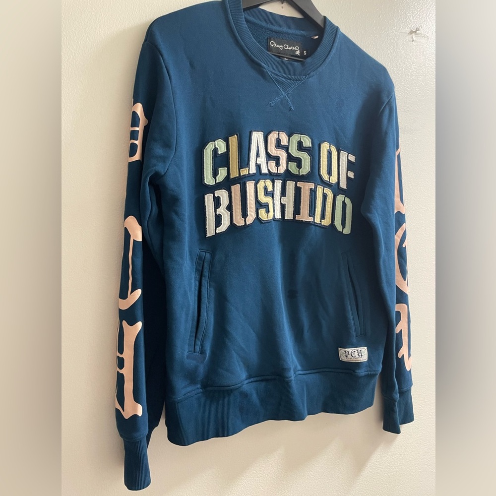 Play Cloths Men's Blue Sweatshirt